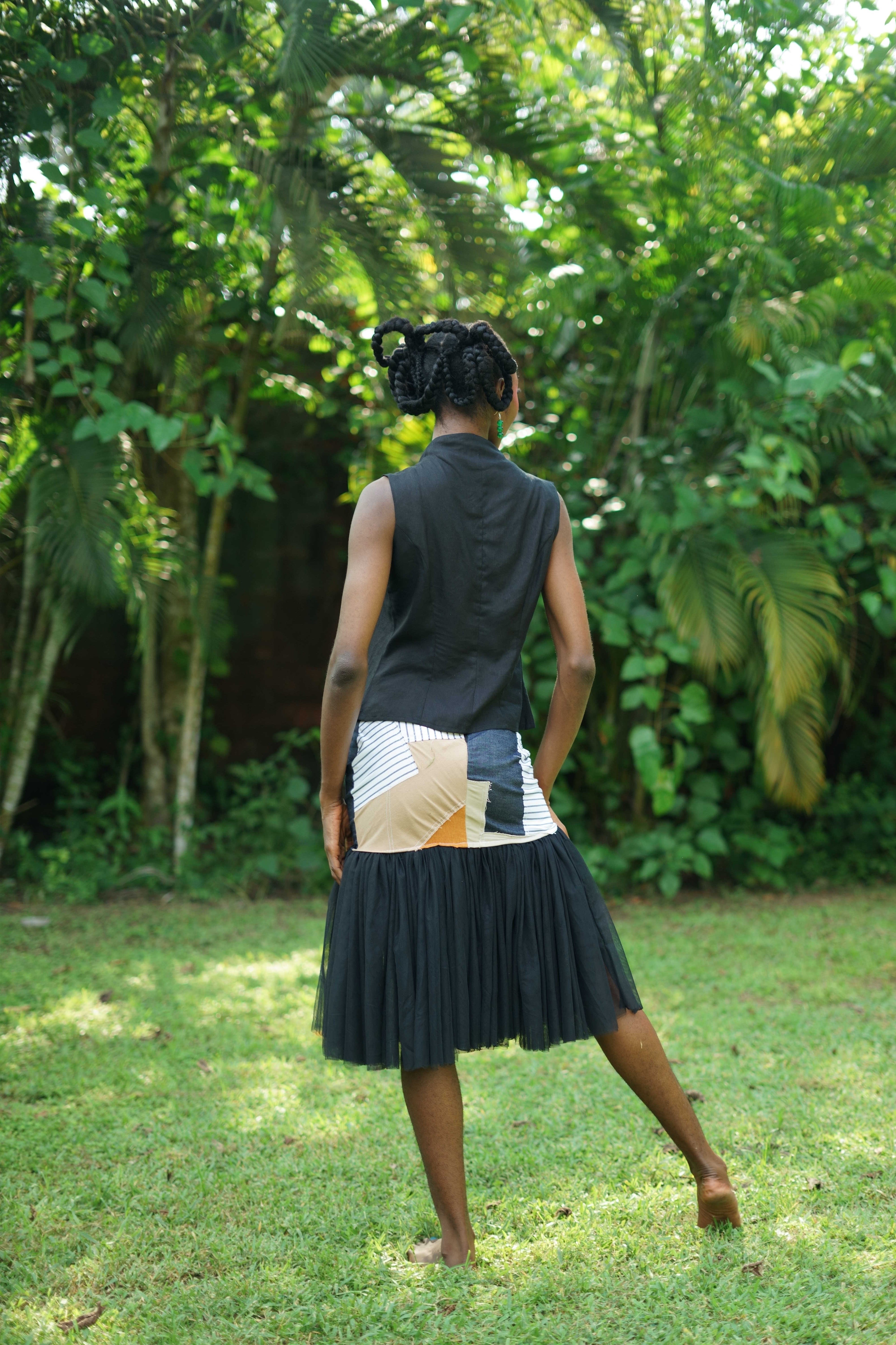 MIXED SKIRT