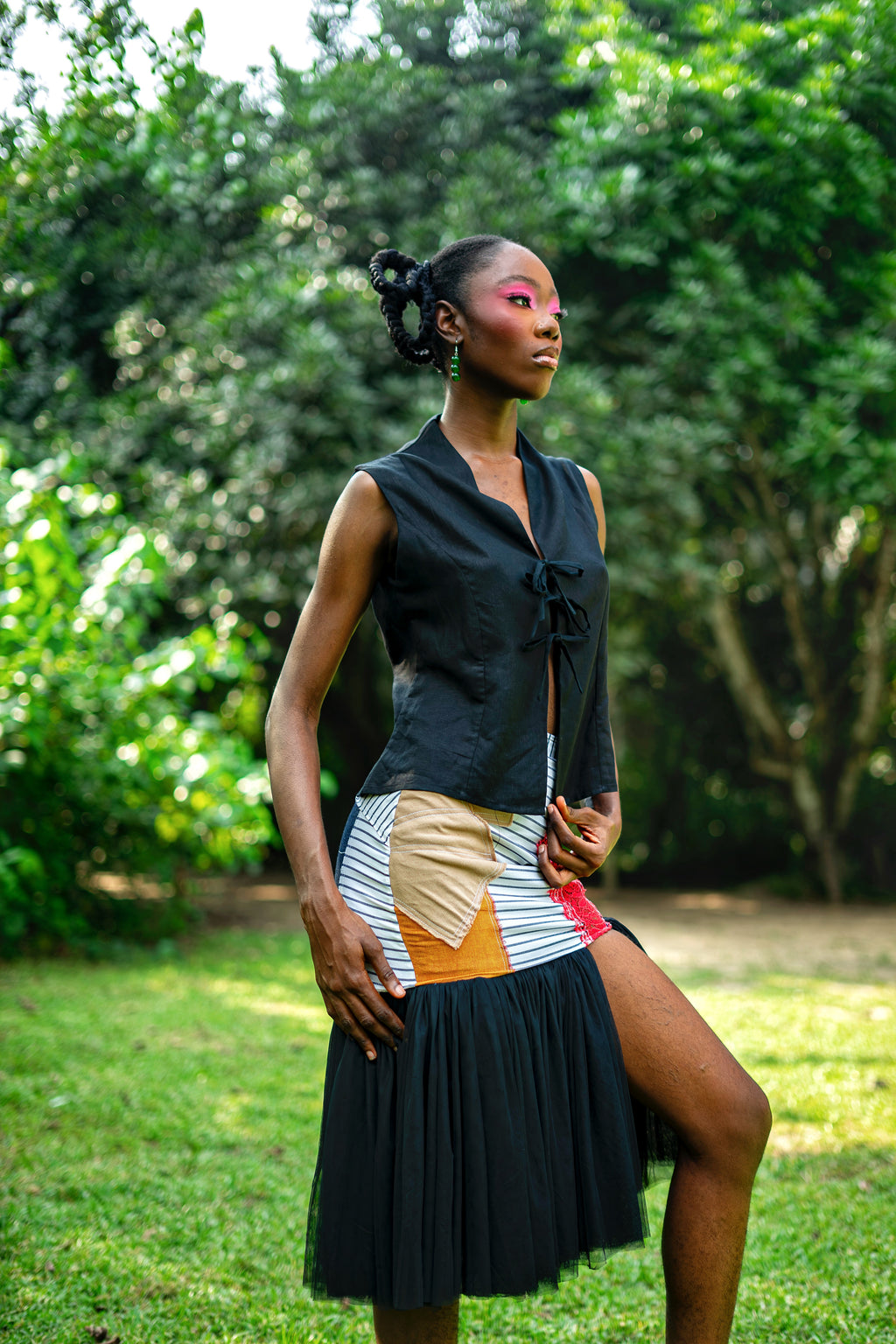MIXED SKIRT